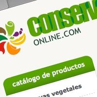sitio web Conservas online